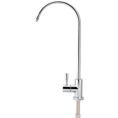 1/4 Alliage de Zinc évier de Cuisine Filtre à Eau Robinet Chrome Osmose Inverse RO Filtre à Eau Potable pour Boire évier de Cuisine Cuisson (1/5)