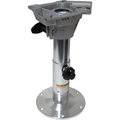 Aluminiuum Adjustable Boat Seat Pedestal Fixed (High Base Marine Fishing Speedboat) (1/5)