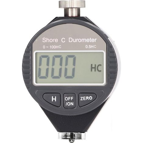 Durometro digitale portatile, durometro 0-100 Shore tipo A/C/D con display LCD per gomma, pneumatici, plastica, plastica termica, pavimenti(C) (1/5)