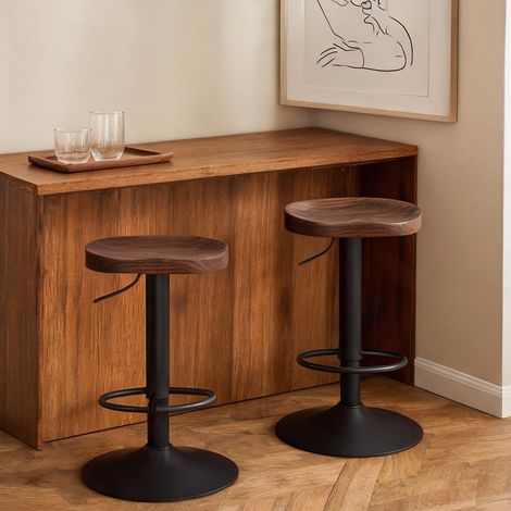 Tabouret de bar réglable de 61 à 82 cm 41,5 x 41,5 x 82 cm (1/5)