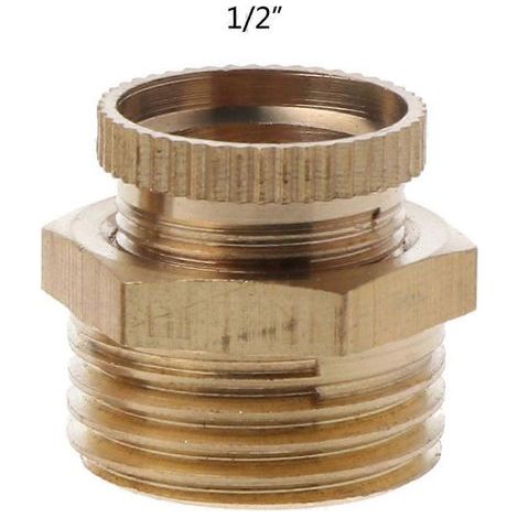 Robinet de purge d'eau mâle NPT 1/4", 3/8" 1/2" en laiton massif, sécurité pour compresseur d'air et réservoir, 20 mm. 20 mm (1/5)