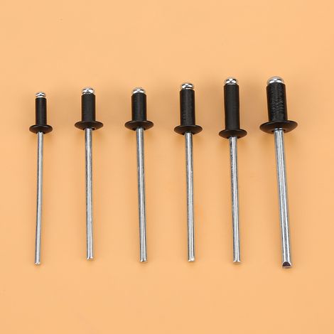 120-teiliger Satz Aluminium-Blindnieten M2.4 / M3.0 / M3.2 / M4, inkl. Schachtel (1/5)