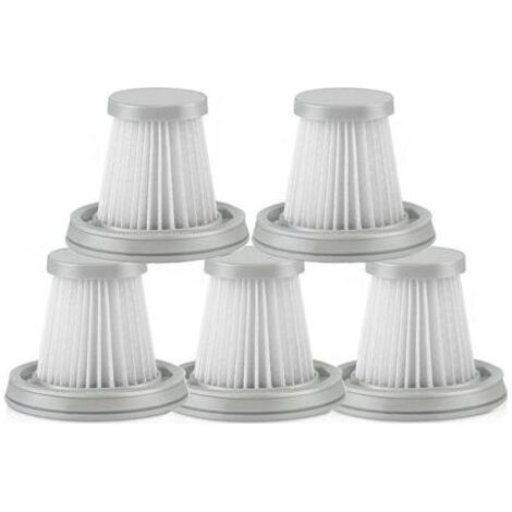 Filtres compatibles avec les aspirateurs à main Mijia et les petits aspirateurs à main sans fil Xiaomi (filtre HEPA, lot de 5) (1/4)