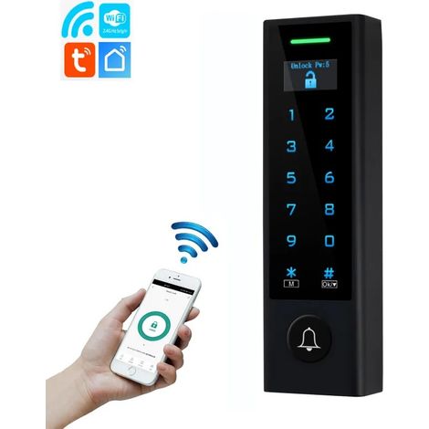 Tuya Controllo Accessi Smart WiFi con Display OLED Impermeabile Campanello (1/4)