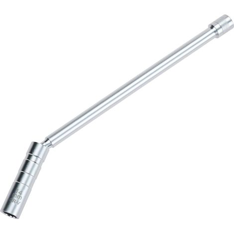 Clé de Bougie D'allumage 14 mm, 12 Pans, 3/8", Douille Magnétique Pivotante à 360°, Paroi Fine et Longue Tige (1/5)