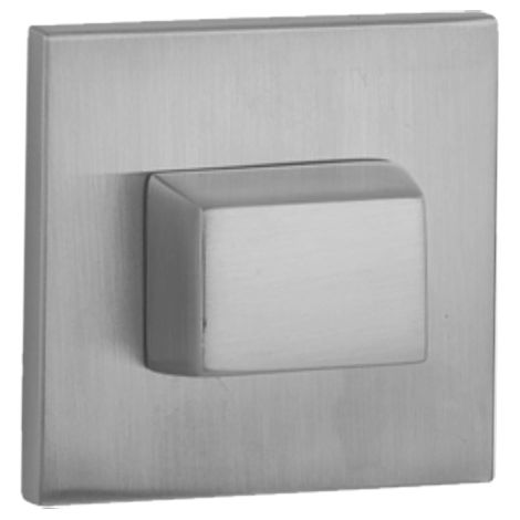 Inodoro VDS con roseta de cromo cepillado R67F