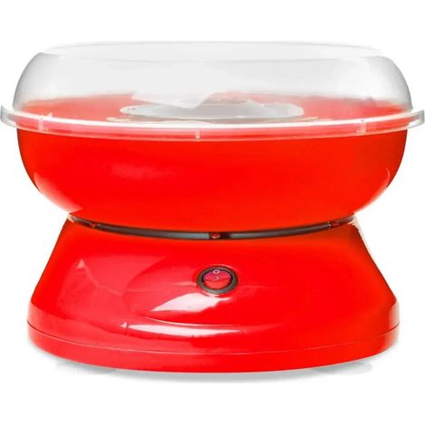 Machine à barbe à papa avec 10 bâtonnets, machine à barbe à papa 500W, tasse à sucre, machine à barbe à papa, décoration pour fête d'anniversaire d'enfants (1/5)