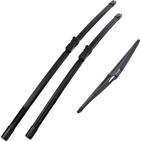 Windshield Wiper Blades Front and Rear Wiper Kit for Fiat 500L 2012 2013 2014 2015 2016 2017 2018 2019 2020 2021 2022 26"+15"+12" (1/5)