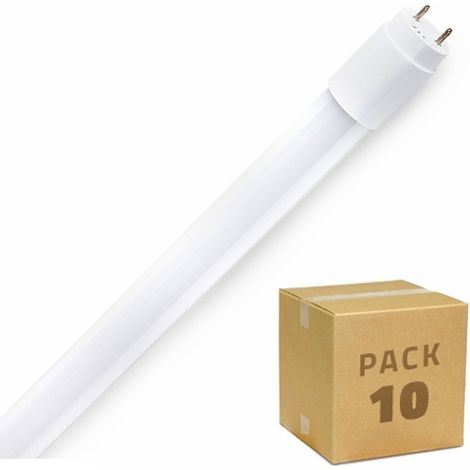 Tubo LED T5 115 cm Cristal Conexión Dos Laterales 16W (Pack 10 un) No Flicker 4000K Blanco Neutro No (1/4)