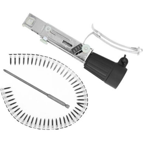 Adaptateur pour cloueur à chaîne, outil électrique automatique de fixation de vis, outil rechargeable pour menuisiers