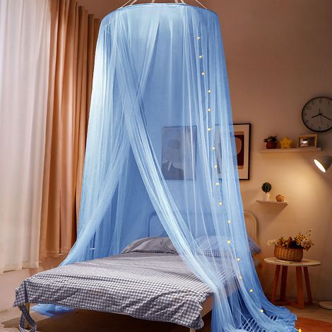 Moustiquaire de Lit Princesse Suspendue - Protection Anti-Moustiques pour Enfants, Tente de Décoration Chambre (1/5)