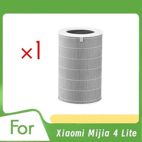 Ersatzfilter für 4 Lite Luftreiniger, kompatibles Modell, Ersatzteil, wirksam gegen Staub und Allergene, einfach zu installieren, langlebige Qualität, Einzelpackung, weiß, für den Heimgebrauch, hohe L (1/5)