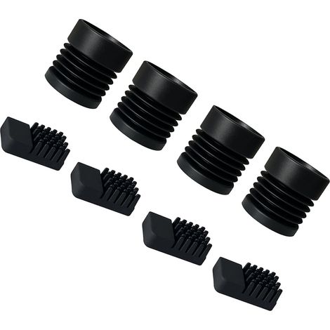4 pieds anti-vibrations et 4 brosses de nettoyage de buses compatibles avec l'imprimante 3D Centauri Carbon. Patins amortisseurs de chocs et nettoyant pour buses en silicone. (1/5)