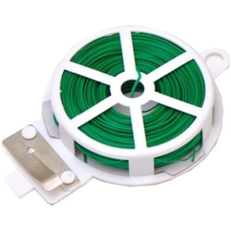 50m Multipurpose Metal Fastening Ties Kitchen DIY Ties Food Bag Freezer Bag Tie Strips 1pc Green (1/4)
