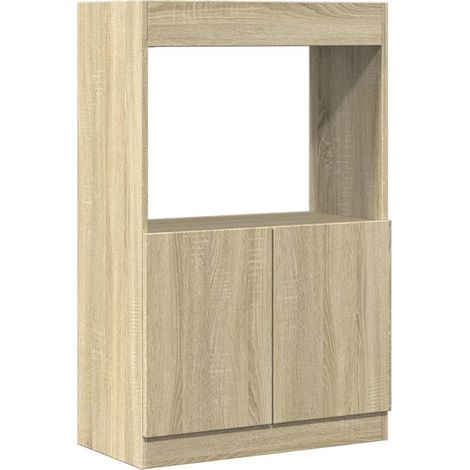 Maison Exclusive - Highboard Sonoma-Eiche 63x33x100 cm Holzwerkst