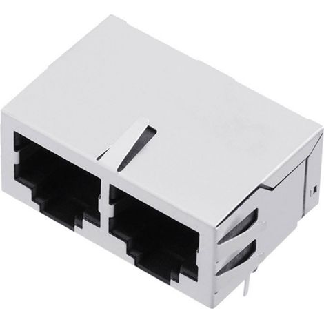 encitech RJJS-88-242-E9H-002 RJ45 Steckverbinder 3259-0010-05 Buchse, Einbau horizontal   Polzahl Se