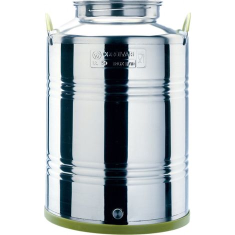 Contenitore Jolly 75 litri Per olio In Acciaio Inox 18/10 (1/2)