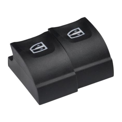 Juego de 2 botones para ventanas eléctricas para Renault Megane Laguna Clio MK3 Dacia.