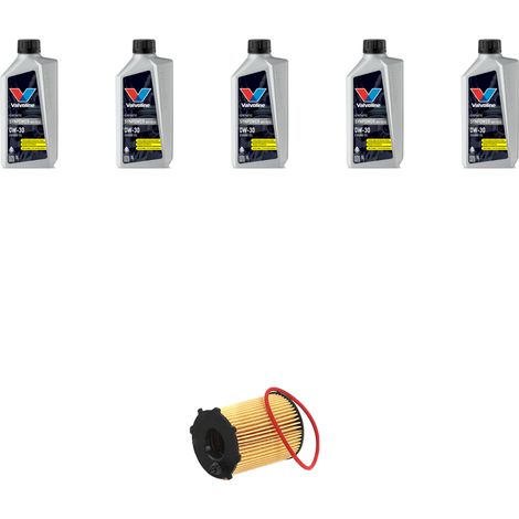 Kit filtro olio e 5L compatibile con Volvo S80 II 2.0 D 100kw Dal 2007 (1/3)