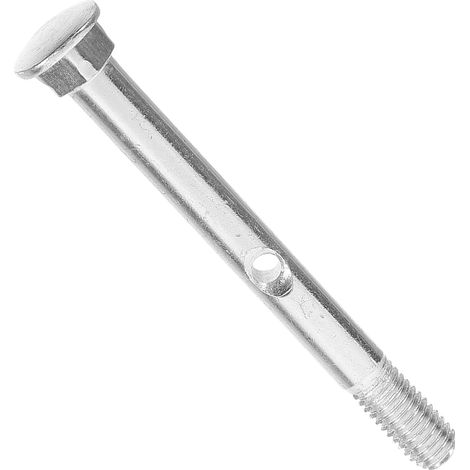 Manche de Parasol de Terrasse en Acier Argenté Pièce de Rechange Pratique et Fiable pour Parasol D'extérieur Accessoire de Jardin (1/5)