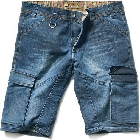 Pantalón corto de trabajo en mezclilla PICNIC - Azul Denim XL