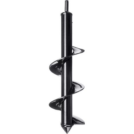 Mèche de plantation 8cm x 30cm pour bulbes et plantes en pot – Foret de terre robuste, fiable et très efficace, idéal pour jardinage.