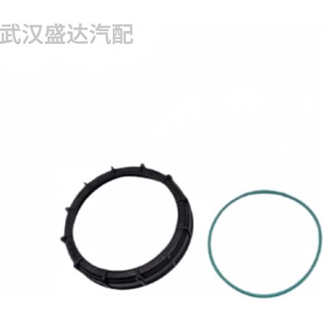 Fuel pump cover sealing ring kit 153124 153120, compatible with Peugeot Citroën vehicles. (1/5)