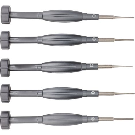 5-teiliges Schraubendreher-Set aus legiertem Stahl, Kreuz-, Stern- und Sechskantaufnahme, hochpräzises Werkzeug für Reparaturen (1/5)
