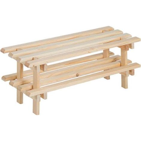 Porte-chaussures Pin Empilable Rangement Modulaire En Pin Massif - Astigarraga (1/5)
