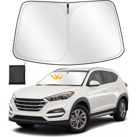 Sonnenschutz Frontscheibe für Hyundai Tucson 2021-2024, faltbar, UV-Schutz, kühlend (1/5)