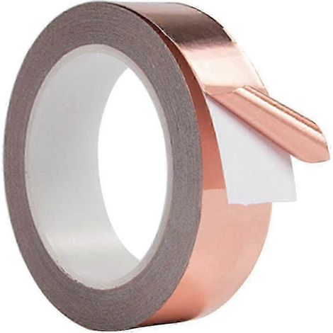Ruban en cuivre pur étanche de 30 mm avec adhésif, résistant aux hautes températures (1/5)