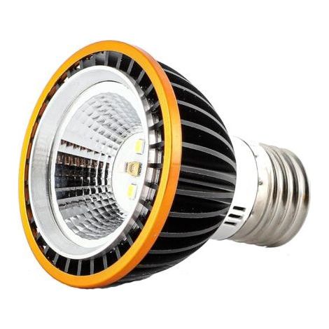 Lampe Tortue, Lampe UVB5.0, LAMPE PAS CHAUFFANTE, Lampe Reptile, Lampe UV E27 pour Reptiles, UVB 195/UVA 116 en 10cm, Lampe UVA+UVB Tortue, Lampe Calcium pour Lézards/Caméléon-Chrom (1/5)
