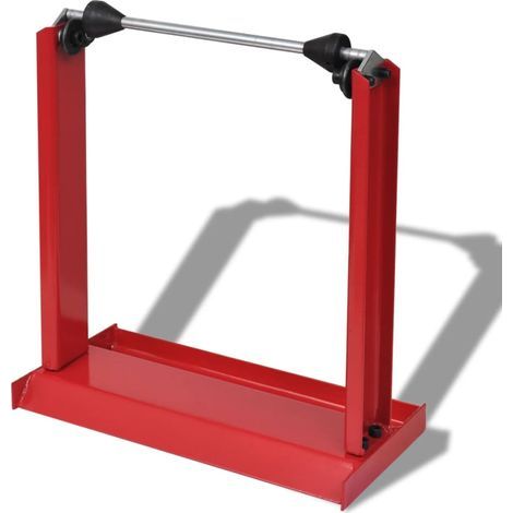 Équilibreuse de roues/support d'équilibrage pour pneus de motos et jantes de scooters (1/5)