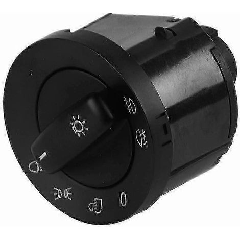 Interrupteur de phare 1K0941431N chromé noir, compatible avec les modèles MK5 et MK6 (2005-2013) (1/4)