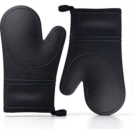 Maniques Cuisine Gant Four Anti Chaleur Set, Étendu Gant de Cuisine (1/5)