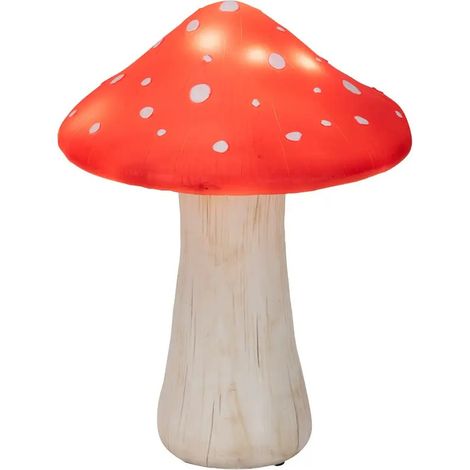 Fungo decorativo in poliresina con LED 21 × 21 × H27,5 cm (1/4)