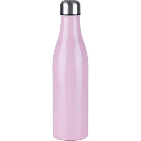 Kelomat Isolier Trinkflasche Rosa Ø7 cm 0,5 Liter