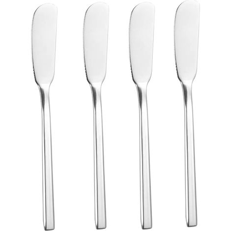Edelstahl Butterstreicher Käsemesser für Butterbrote Frühstück 4er Set (1/5)