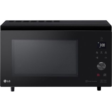 LG – Micro-ondes grill 39 L 1350 W – MJ3965BIB – Cuisson par convection – Design noir moderne – Pour comptoir (1/8)