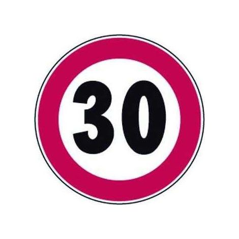 Gobriko, Segnale Stradale Divieto Limite Velocita' 50 Km-h