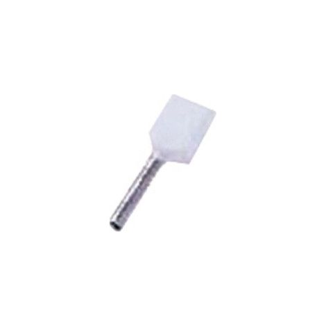 Intercable Tools Zwillingsaderendhülse 2x0, 5qmm weiß ICIAE058Z 100 Stk (1/2)