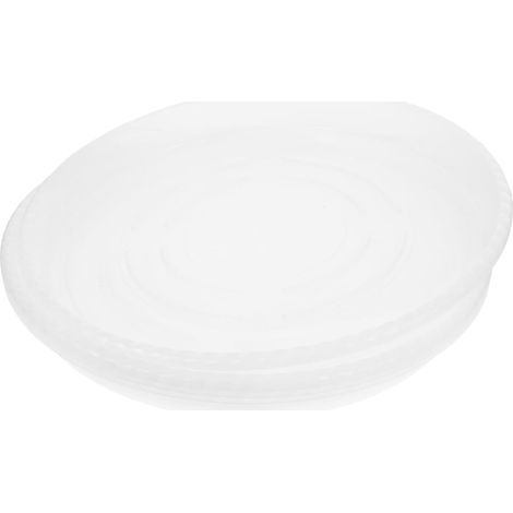 Lot De 4 Soucoupes pour Pot De Fleur Transparentes 40.00Cm Plateau De Jardinière Rond Bac De Drainage pour Plantes D'Intérieur Et D'Extérieur (1/5)