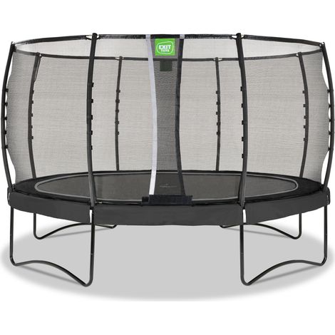 EXIT Allure Premium Trampolin ø427cm - schwarz