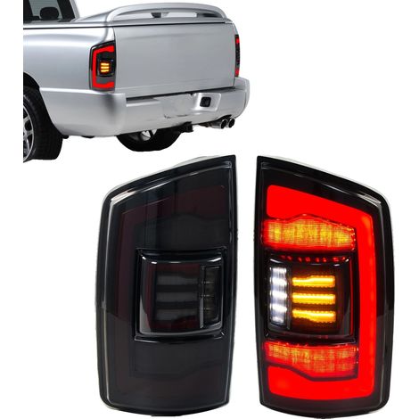 Fanali posteriori a LED, tensione di funzionamento 12V, luminosità 3400LM, grado di impermeabilità IP67, indicatori di direzione sequenziali, alloggiamento in ABS. (1/5)