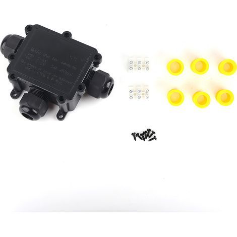 IP68 wasserdichte Kunststoff-Anschlussdose, M686 Außenkabel, 3-Wege-Elektrobox Typ T (1/5)