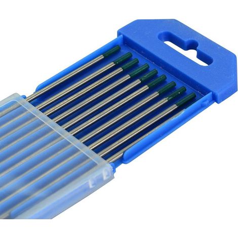 Reine Wolframelektrode – 2,4 mm x 175 mm – Für Wechselstrom-Lichtbogenschweißen – 10er-Packung (1/5)