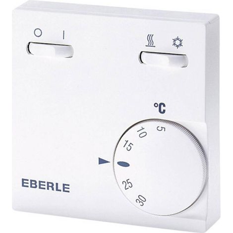 Eberle 111170551100 termostato blanco rango 5-30°C