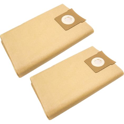 vhbw 20x Vacuum Cleaner Bag compatible with AquaVac Power Vac, Plus 1000, Omega 100, Multi Pro Vacuum Cleaner, paper, 83 cm x 37 cm, Brown