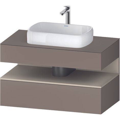 Duravit Collection One Konsolenwaschtischunterbau, 1 Auszug, 1 (1/2)