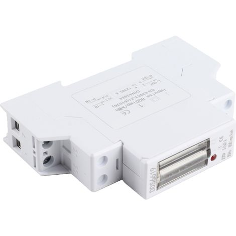 Compteur d'énergie électrique modulaire 1P monophasé 230V pour appareils ménagers DDS6619-001 (DDS6619-001-5(60)A) (1/5)